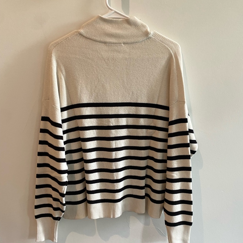 Free assembly quarter zip sweater NWT